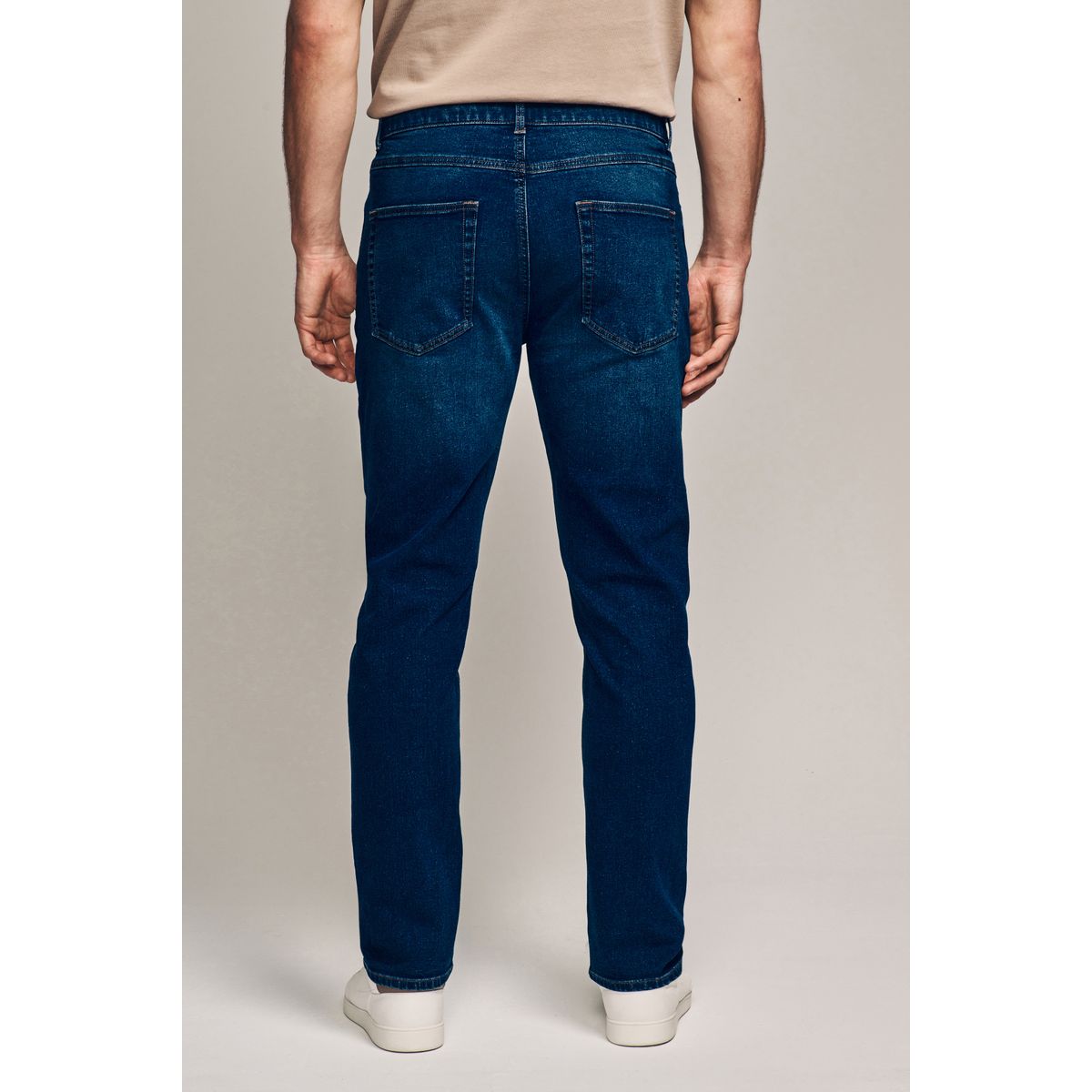 Jean stretch essentiel bleu moyen, NEXT