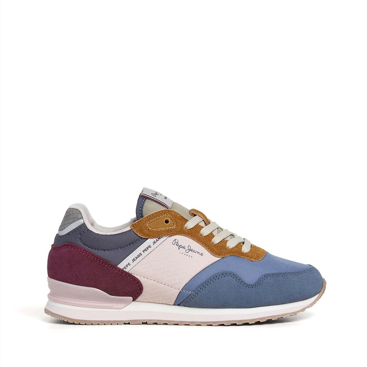 Baskets Combinées gris manhattan, PEPE JEANS