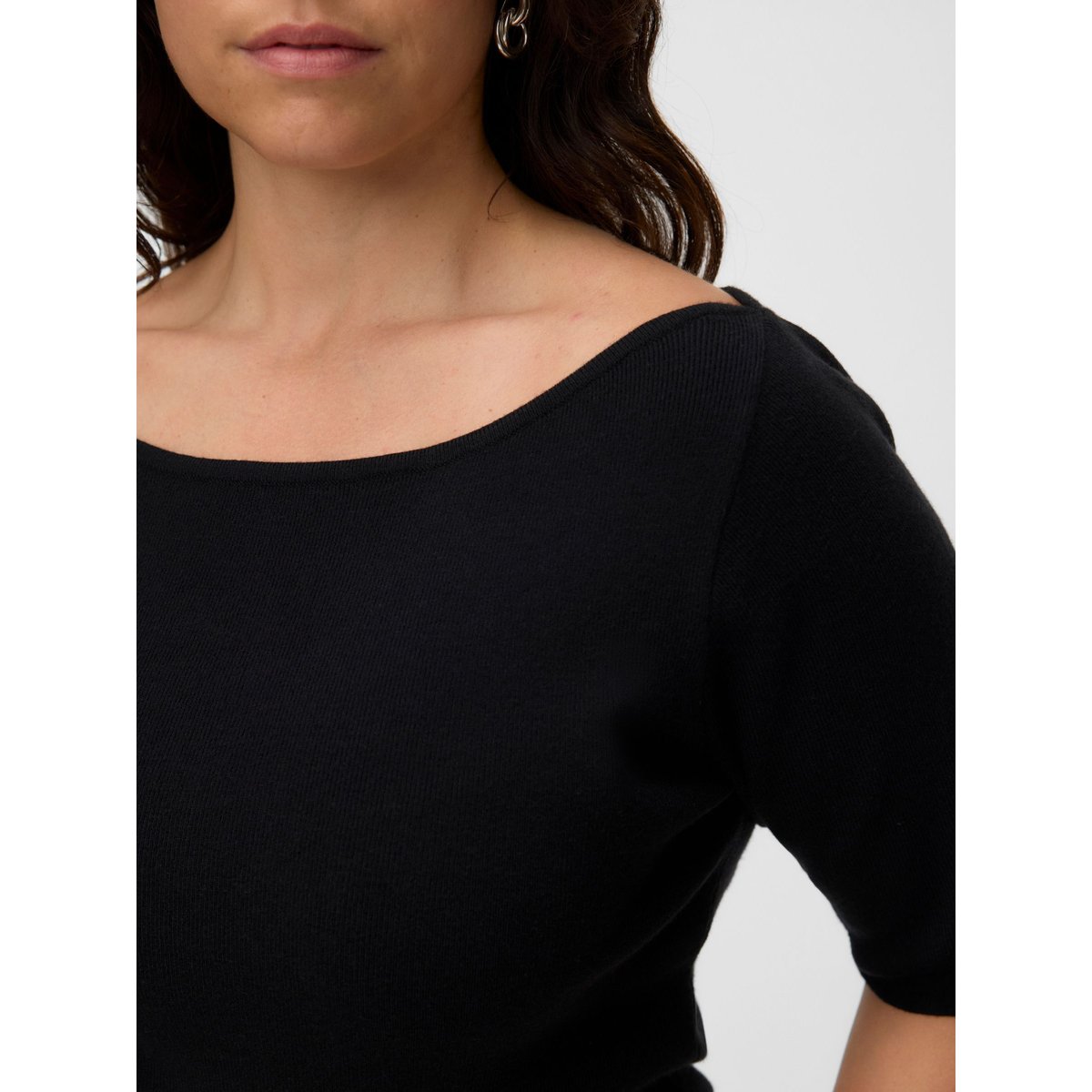 Pull En Maille black 1, VERO MODA