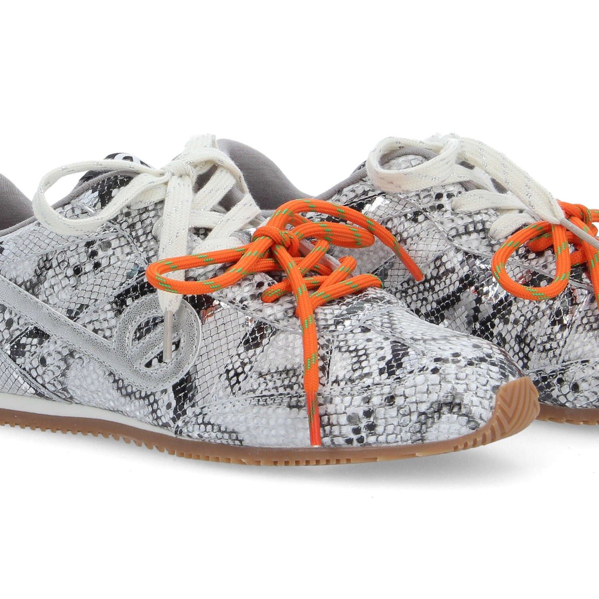 EVO RUN W SNAKE KISS ARGENT - Collier orné de Cristaux Swarovski® inclus argent, NO NAME
