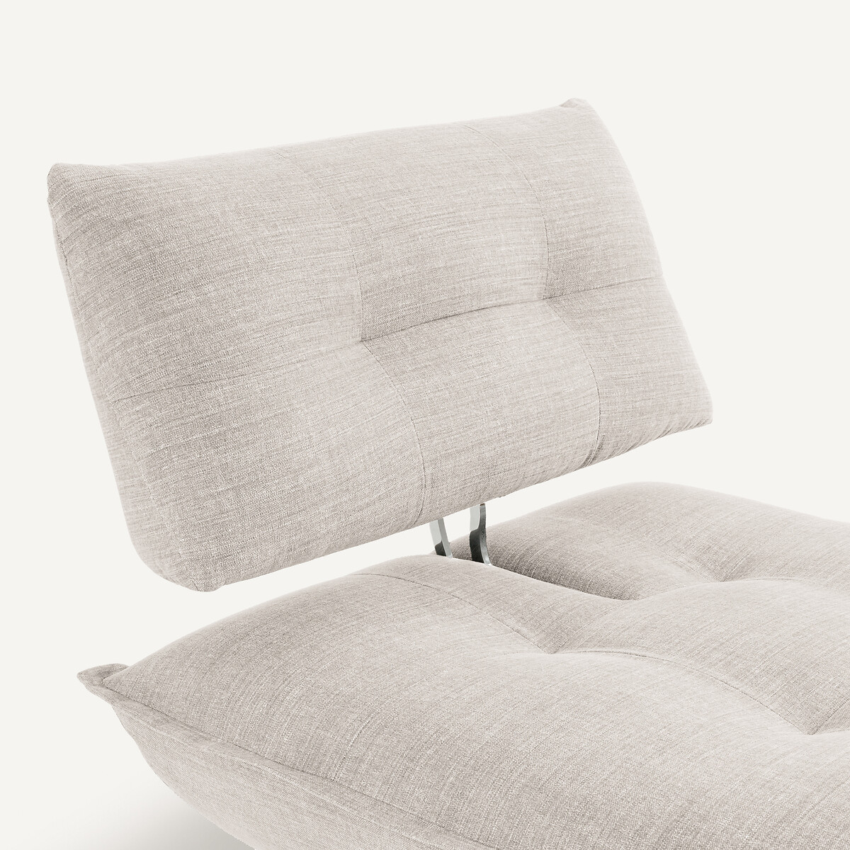 Chauffeuse modulable, en coton et lin, KAORI beige, AM.PM