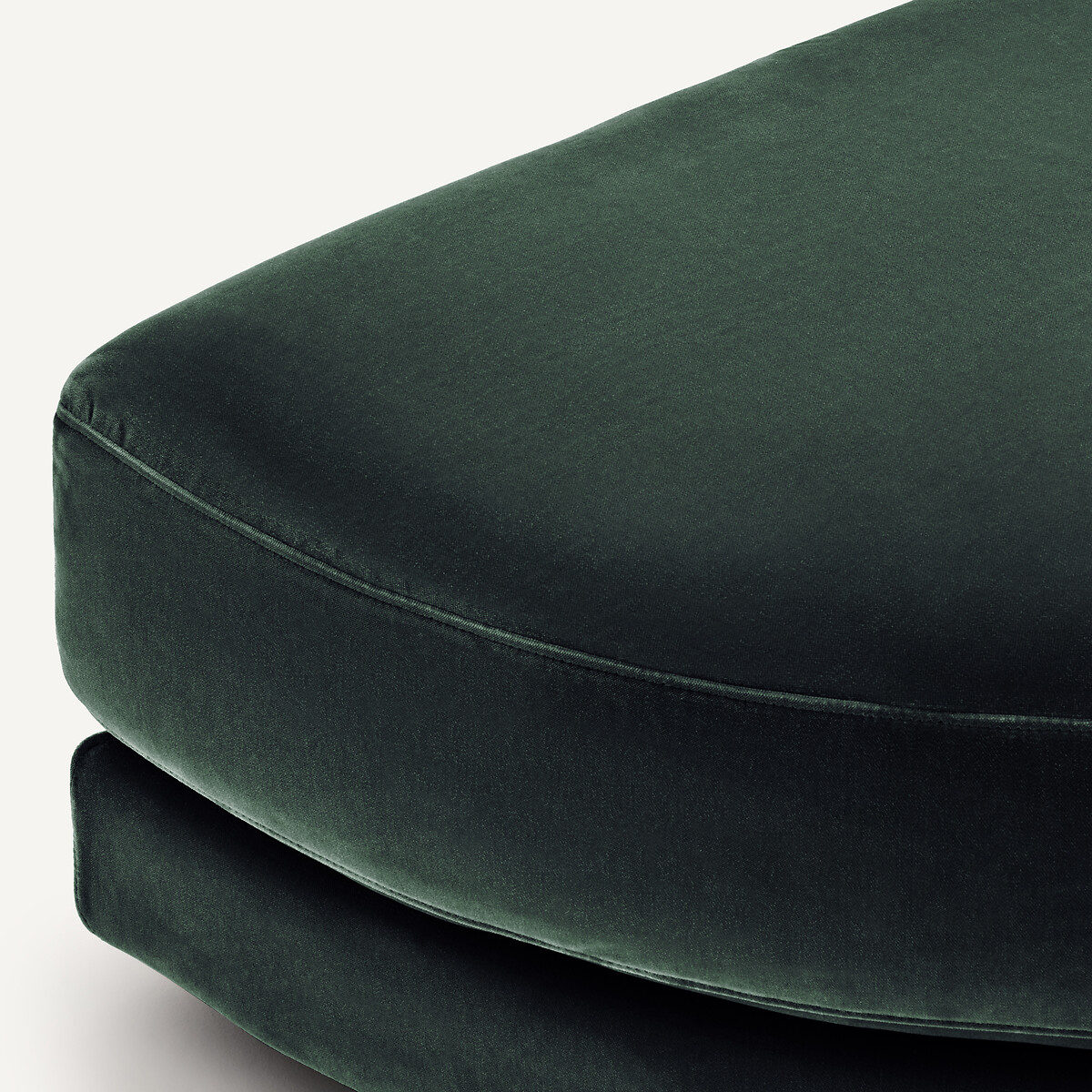 Reposapiés modular de terciopelo, TIBERIO verde zar, AM.PM
