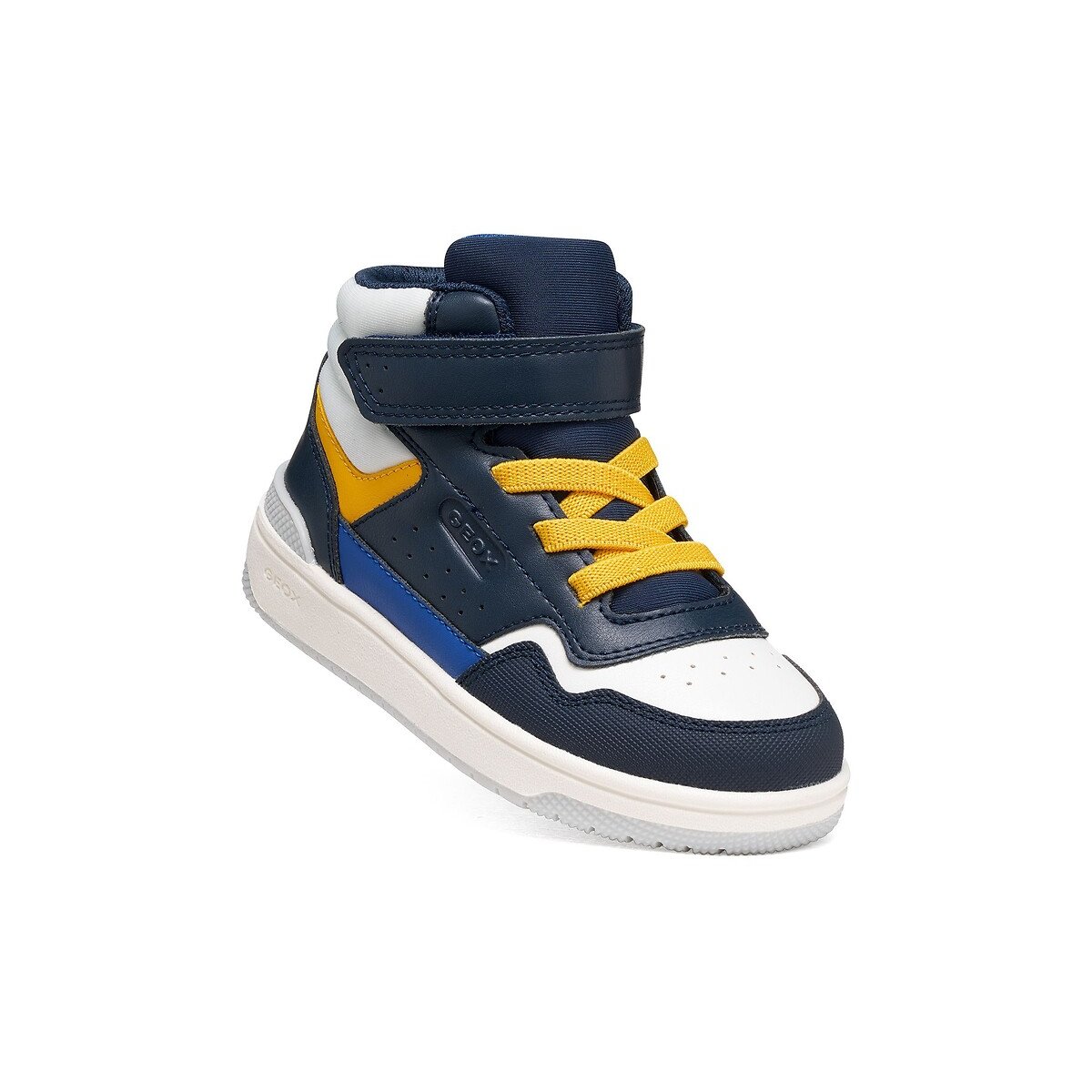 Baskets montantes, WASHIBA bleu marine/blanc, GEOX