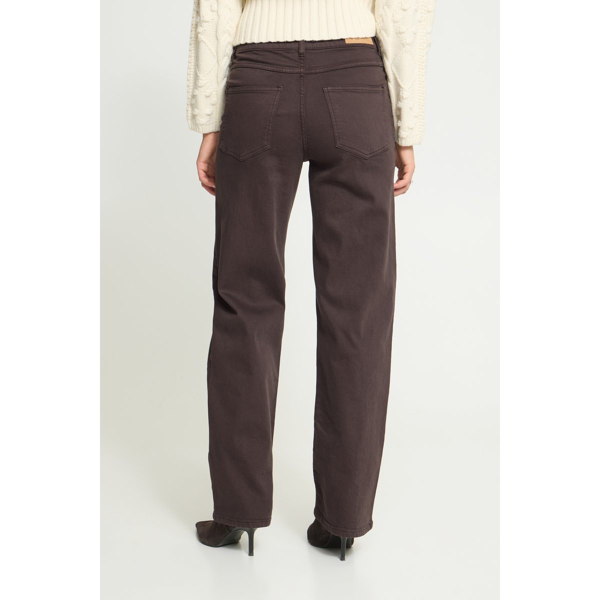 Jeans marron coffee bean, ICHI