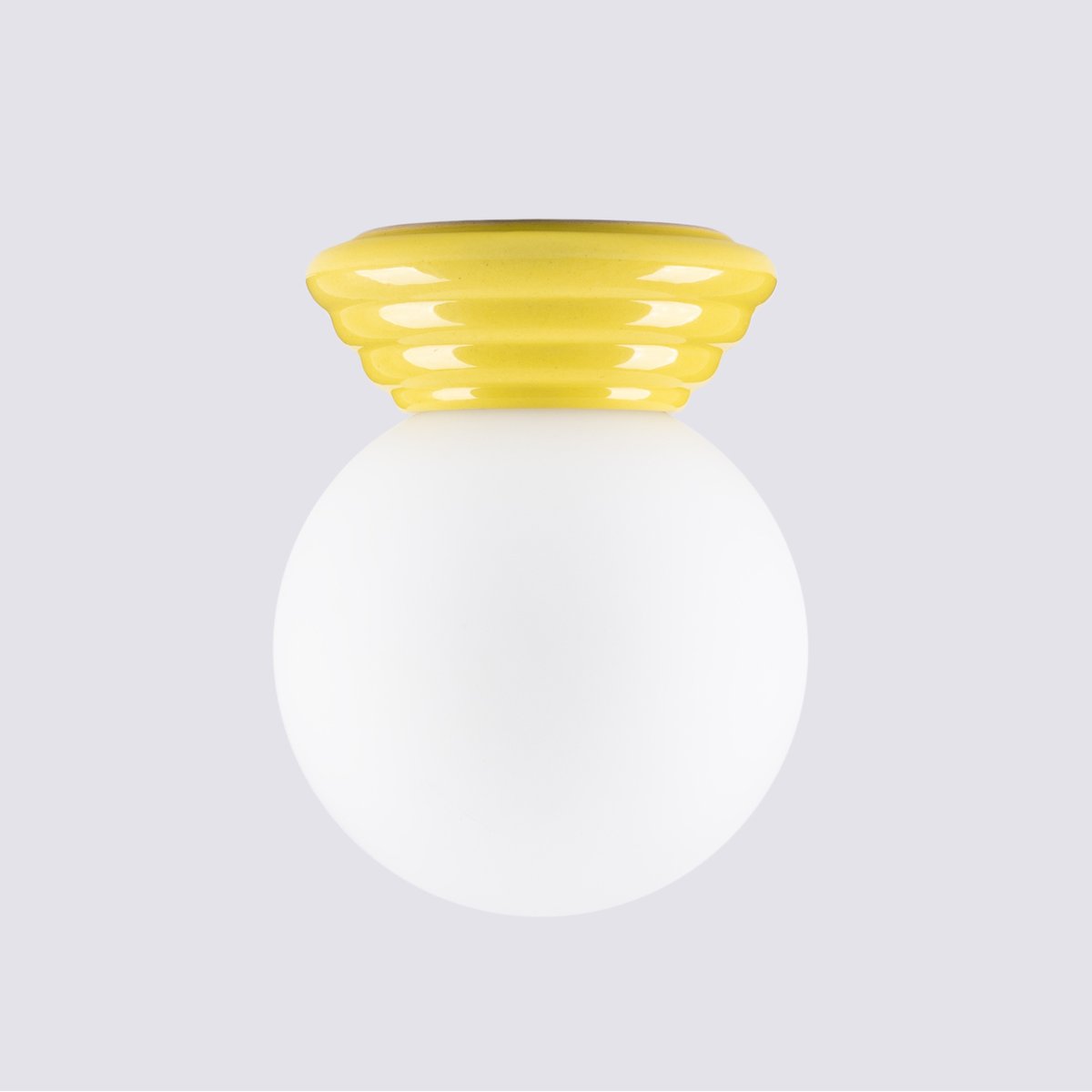 Plafonnier Céramique Jaune G9 1 Zori jaune, EDEN