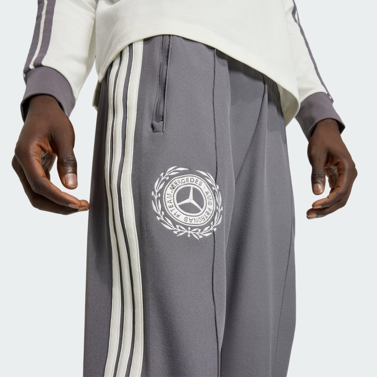 Pantalon De Survêtement Équipe De Formule 1 Mercedes - Amg Petronas Flèches D’argent Icon Hommes granite / off white, adidas Performance
