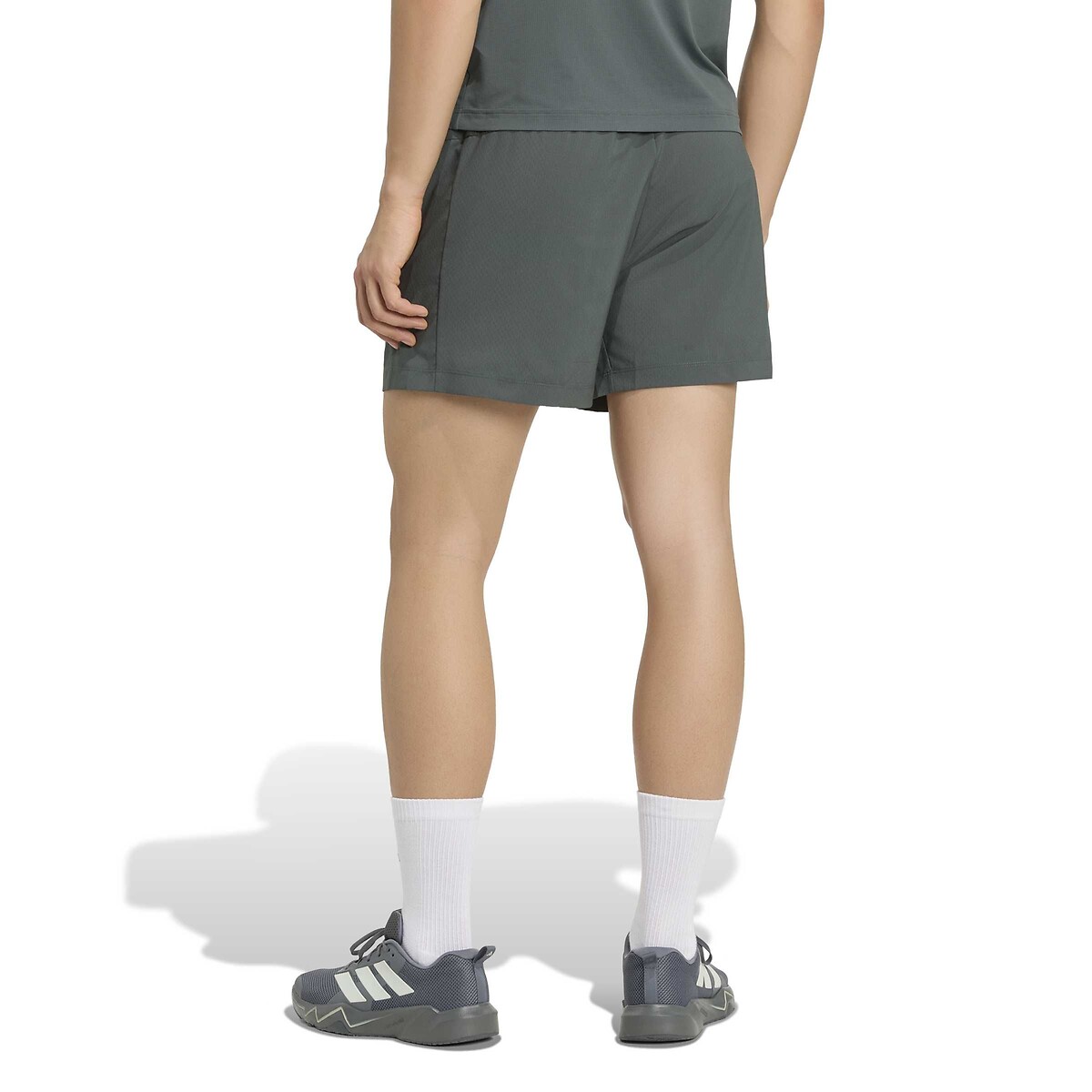 Short de training, WORKOUT ESSENTIALS gris foncé, adidas Performance