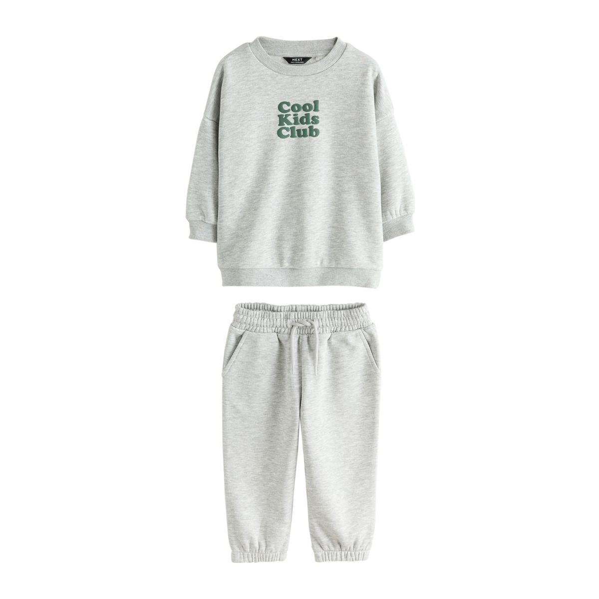 Haut ras du cou et pantalon de jogging, 4 pcs gris, NEXT