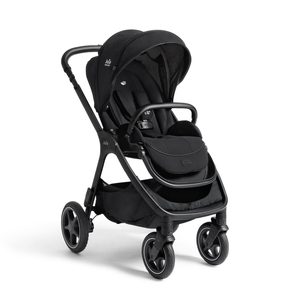 Poussette duo Finiti + siège auto Sprint noir, JOIE