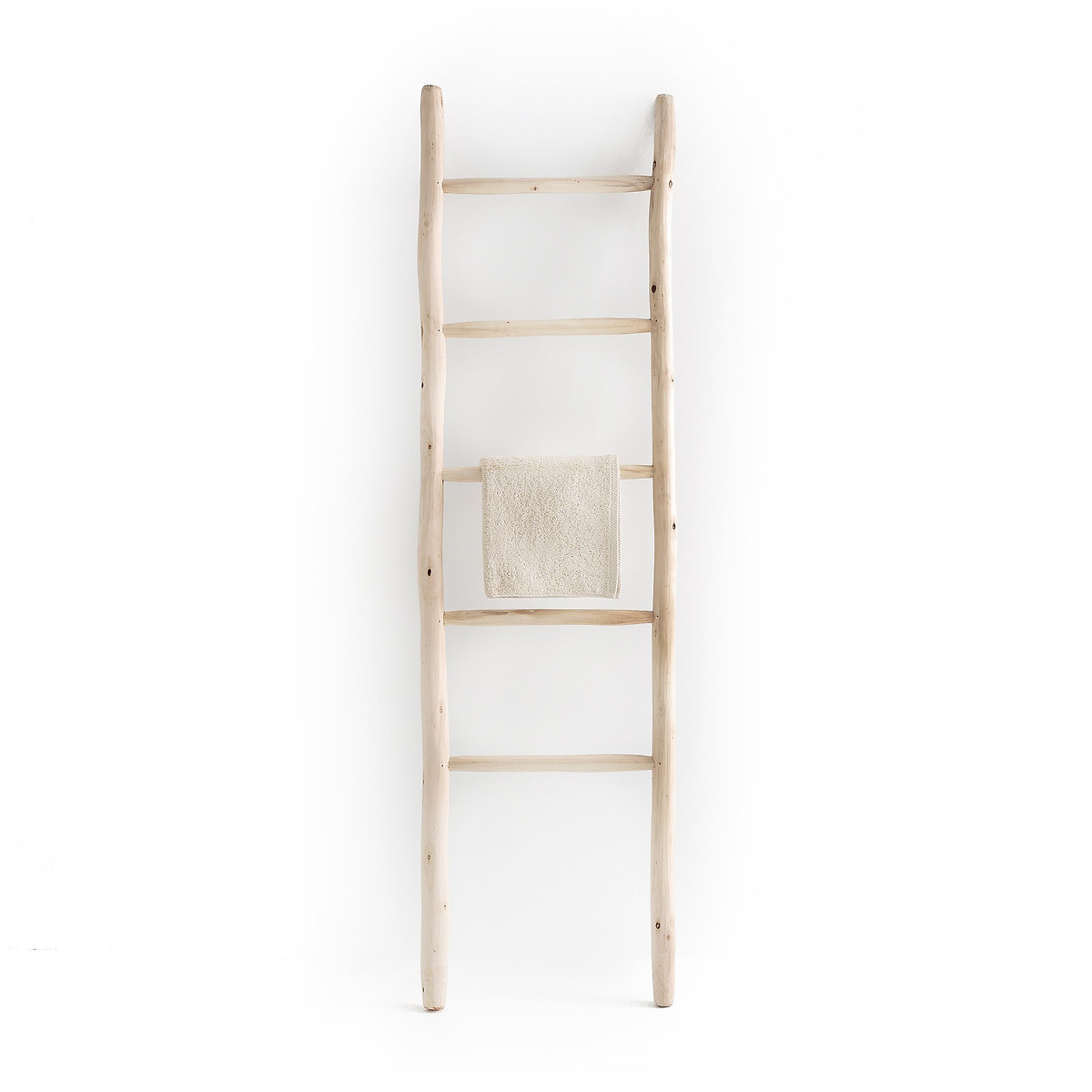 Towel wooden ladder top