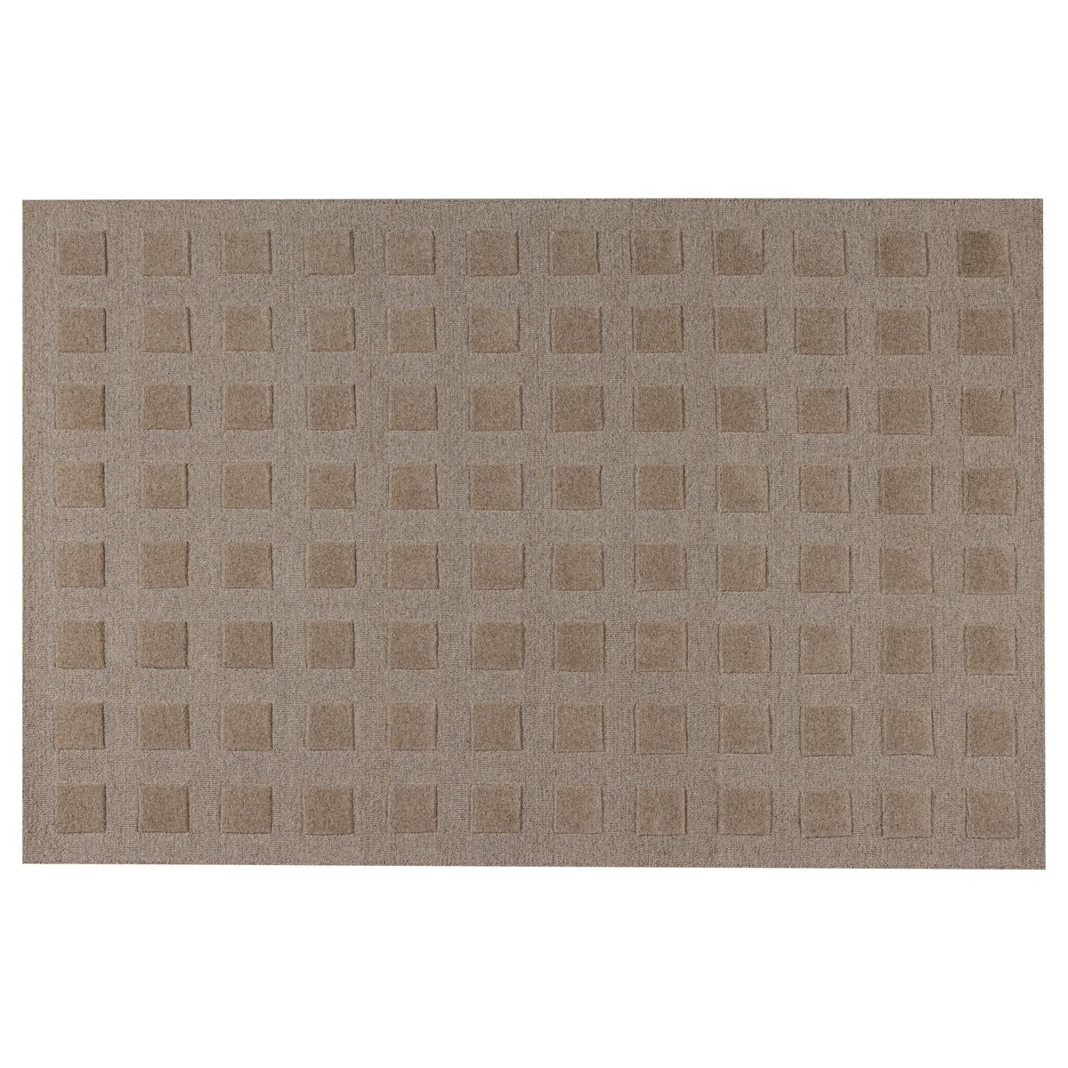 Tapis en coton VEYA sable, WOOOD