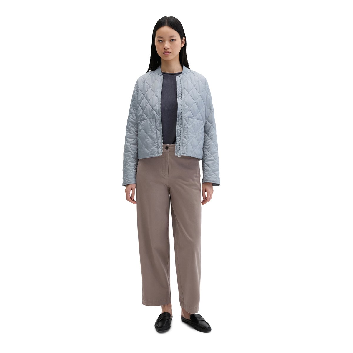 Veste matelassée à ranger MOP x Function en polyester recyclé gris, MARC O'POLO