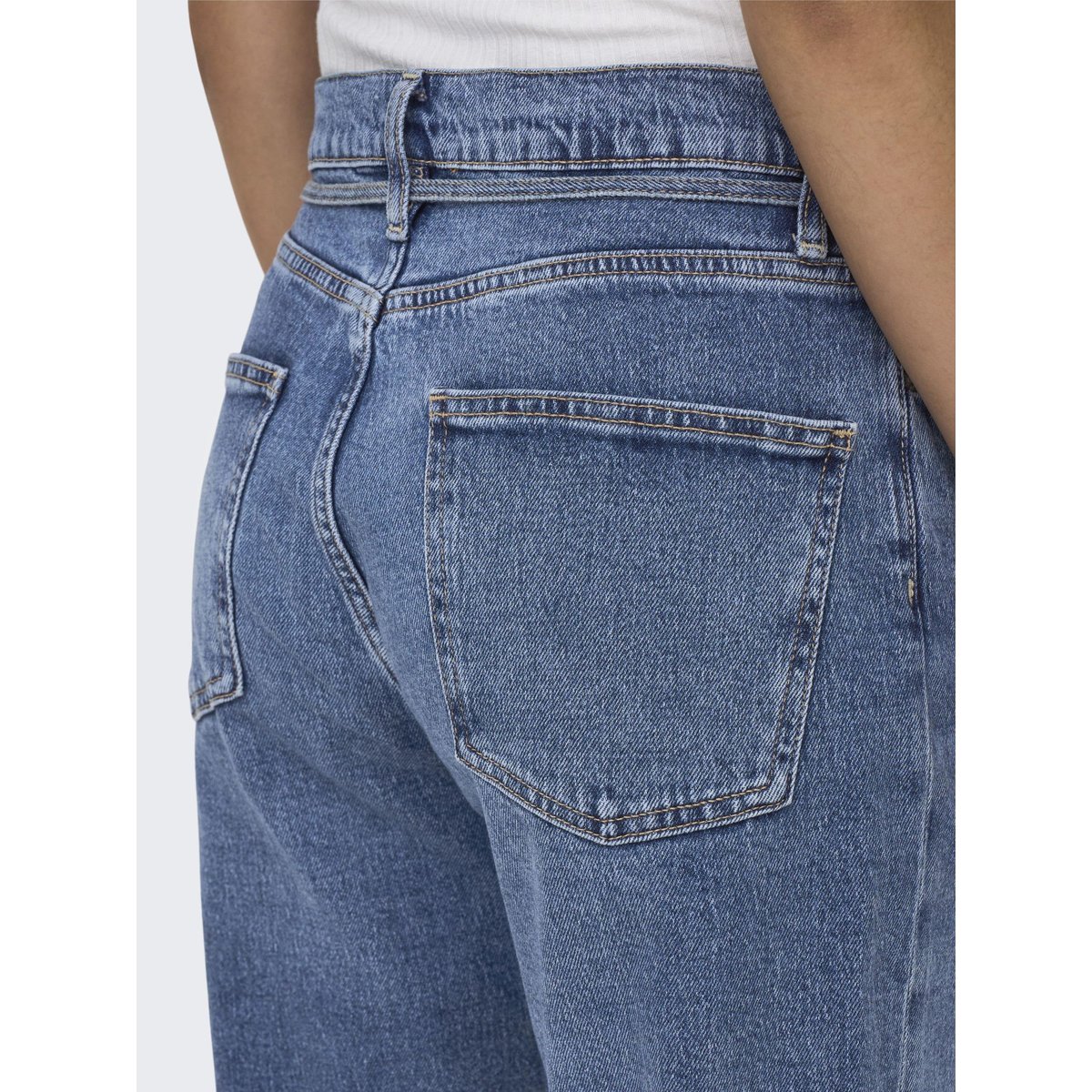 Jean Coupe Droite medium blue denim, ONLY
