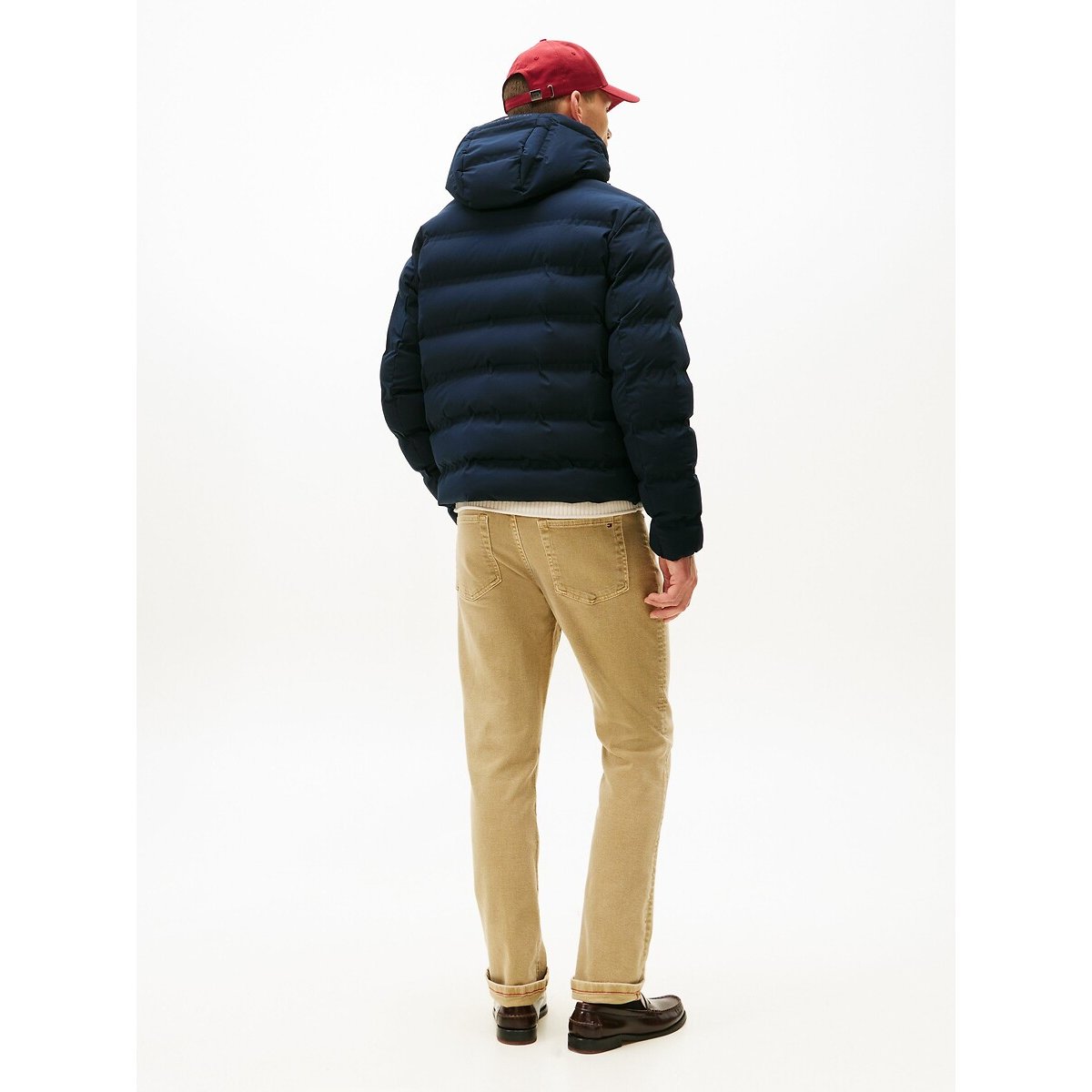 Hooded Padded Jacket navy blue, TOMMY HILFIGER