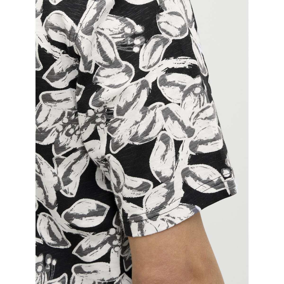 T-Shirt noire - black, JACK & JONES