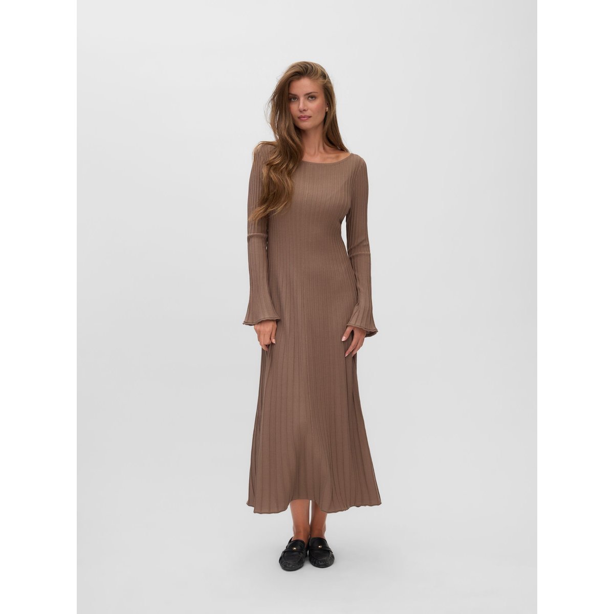 Robe En Maille fossil, VERO MODA