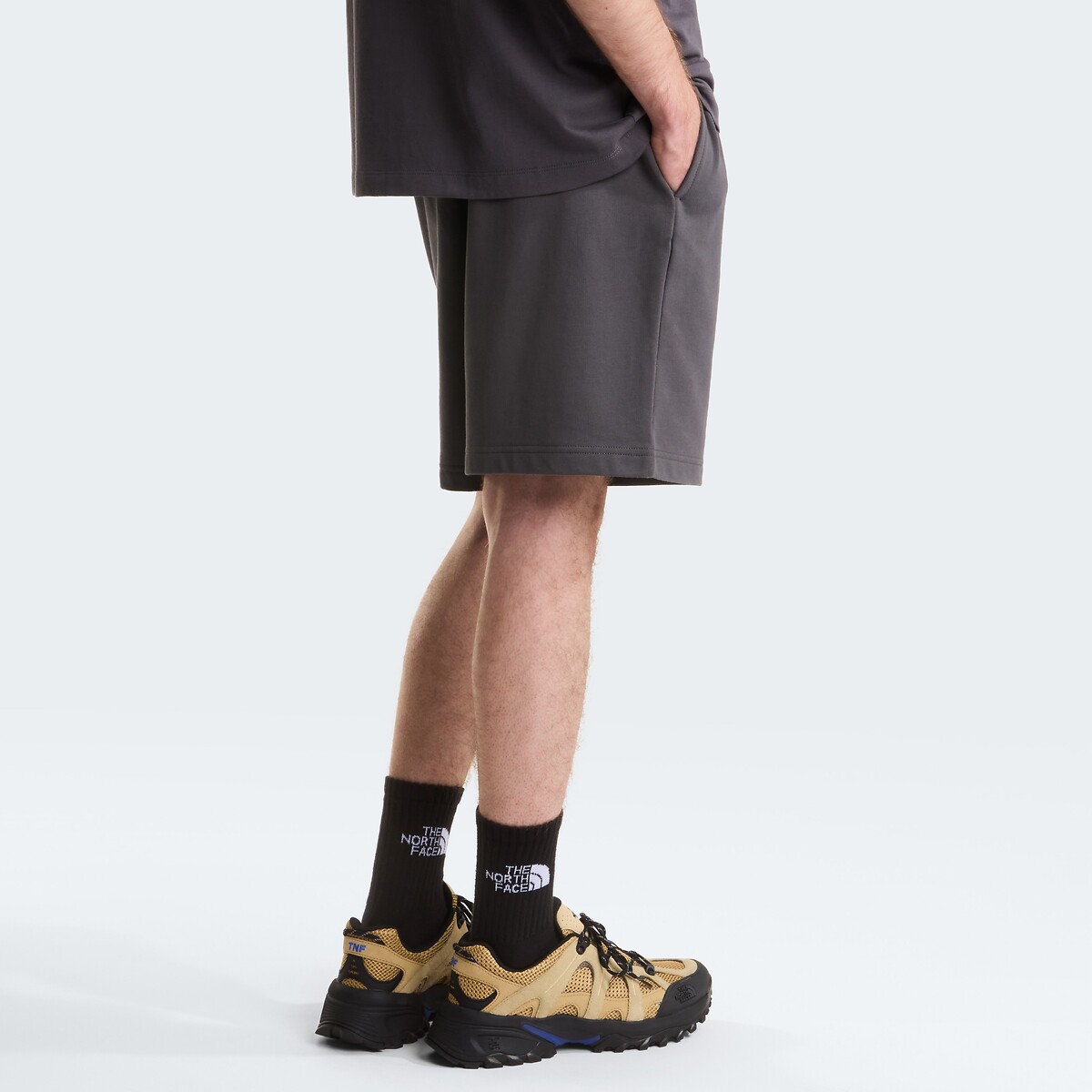 Shorts in French Terry antracite, THE NORTH FACE