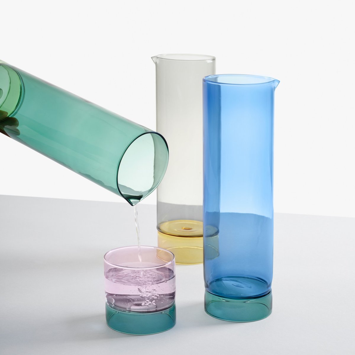 Carafe Bamboo Grove vert/turquoise, ICHENDORF