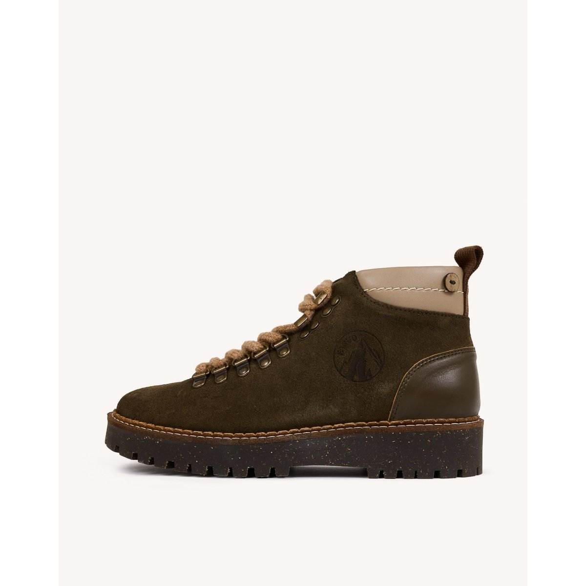 Chaussures cuir HAWTHORN kaki, FAGUO