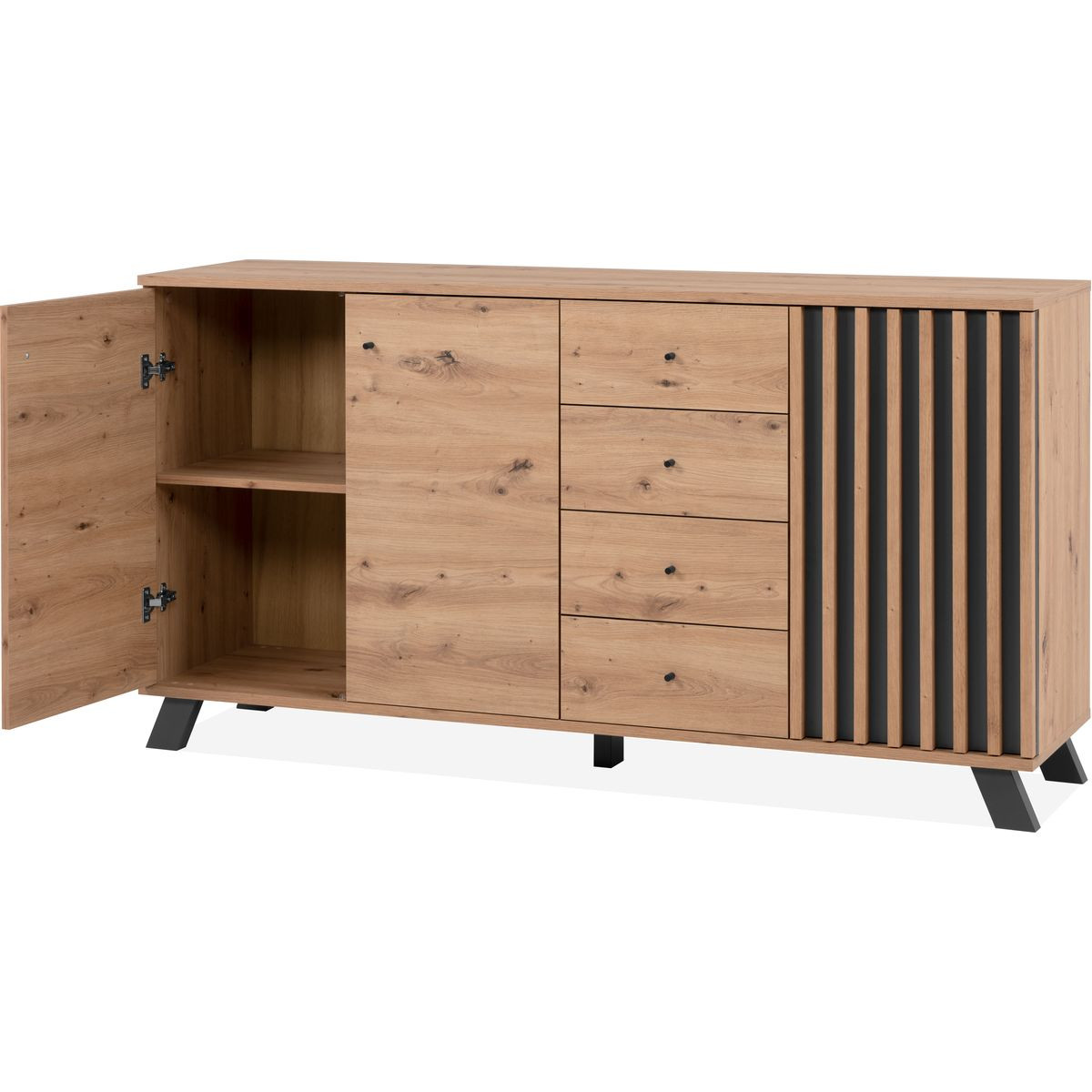 Buffet effet chêne - FLAVIA chêne, HOMIFAB