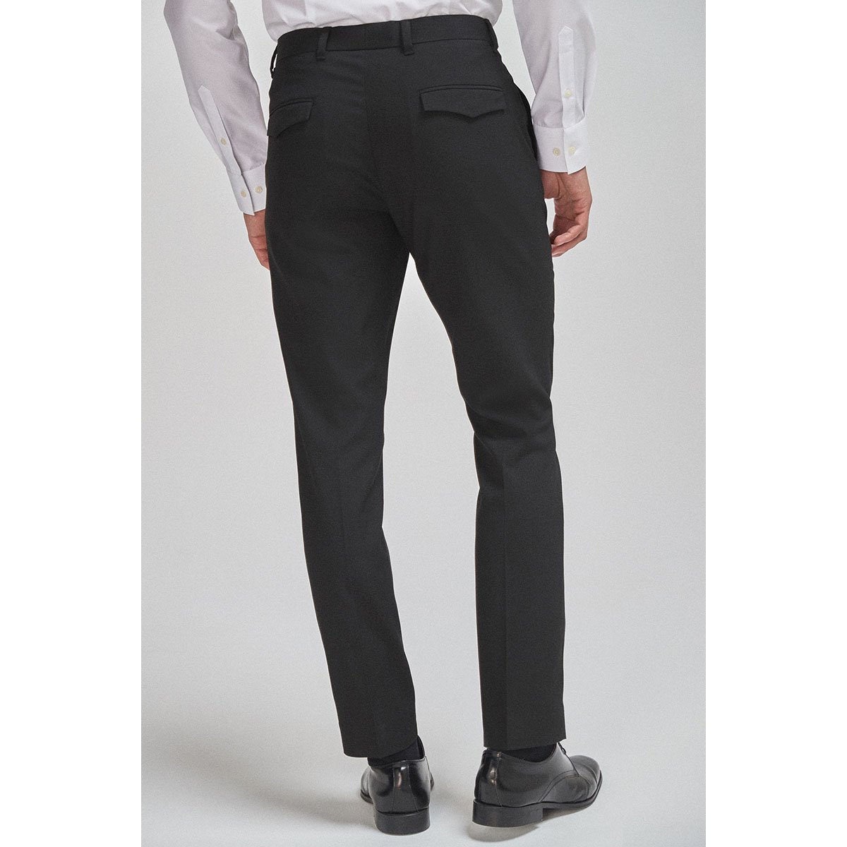 Pantalon Habillé Stretch Slim Fuselés noir, NEXT