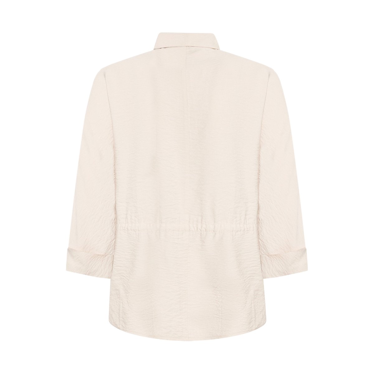 Veste façon blouse à cordon coulissant sous tunnel gris, BETTY BARCLAY