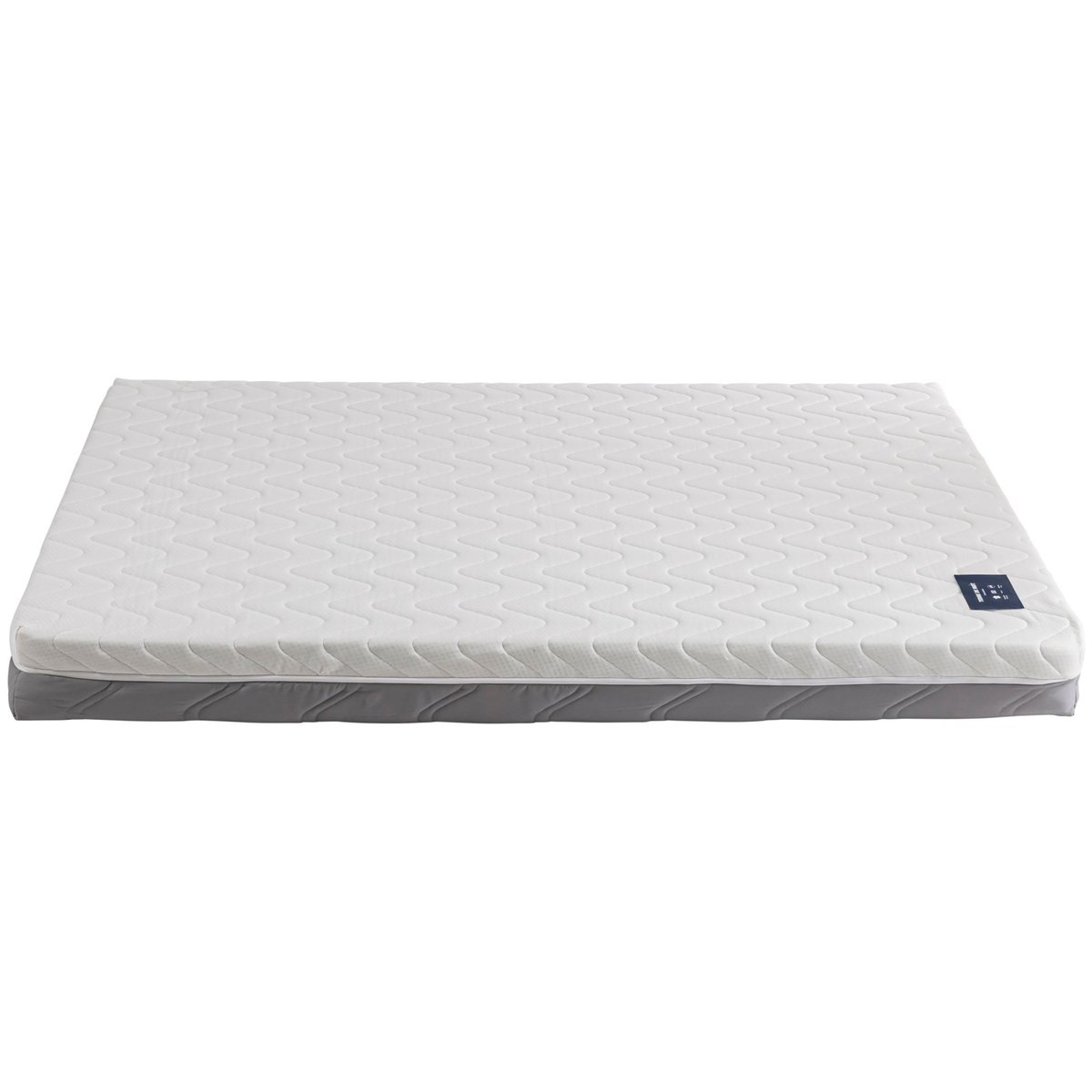 Matelas mousse recyclée 17 cm Conscience couleur unique, TERRE DE NUIT