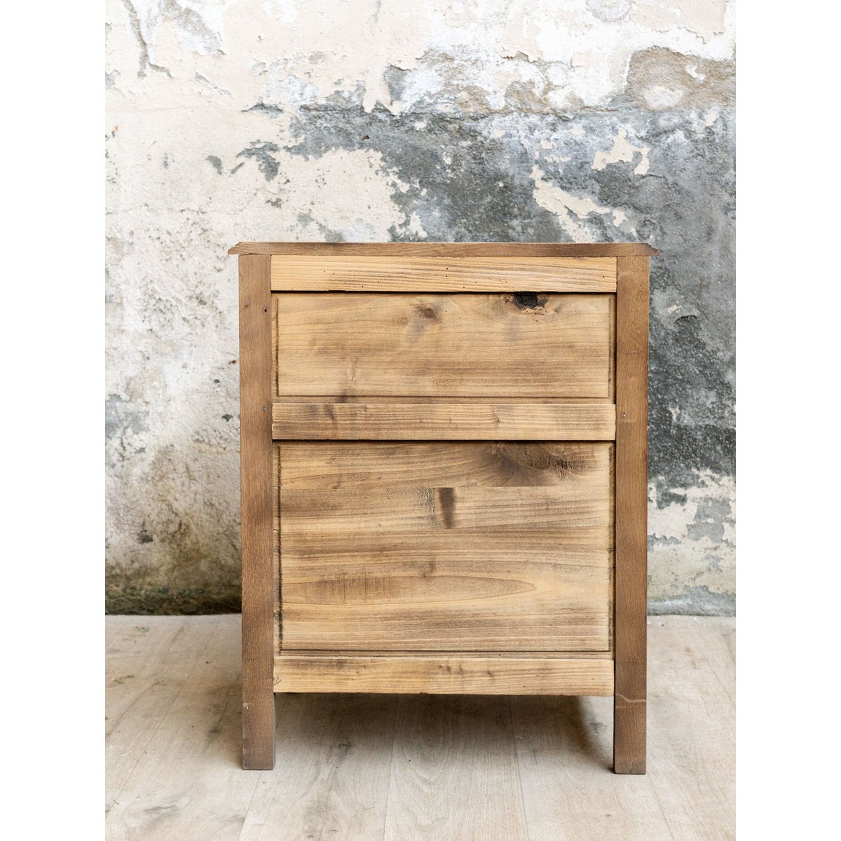 Petit meuble de rangement en bois Valery N°156 - Bon état bois clair, DEBONGOUT