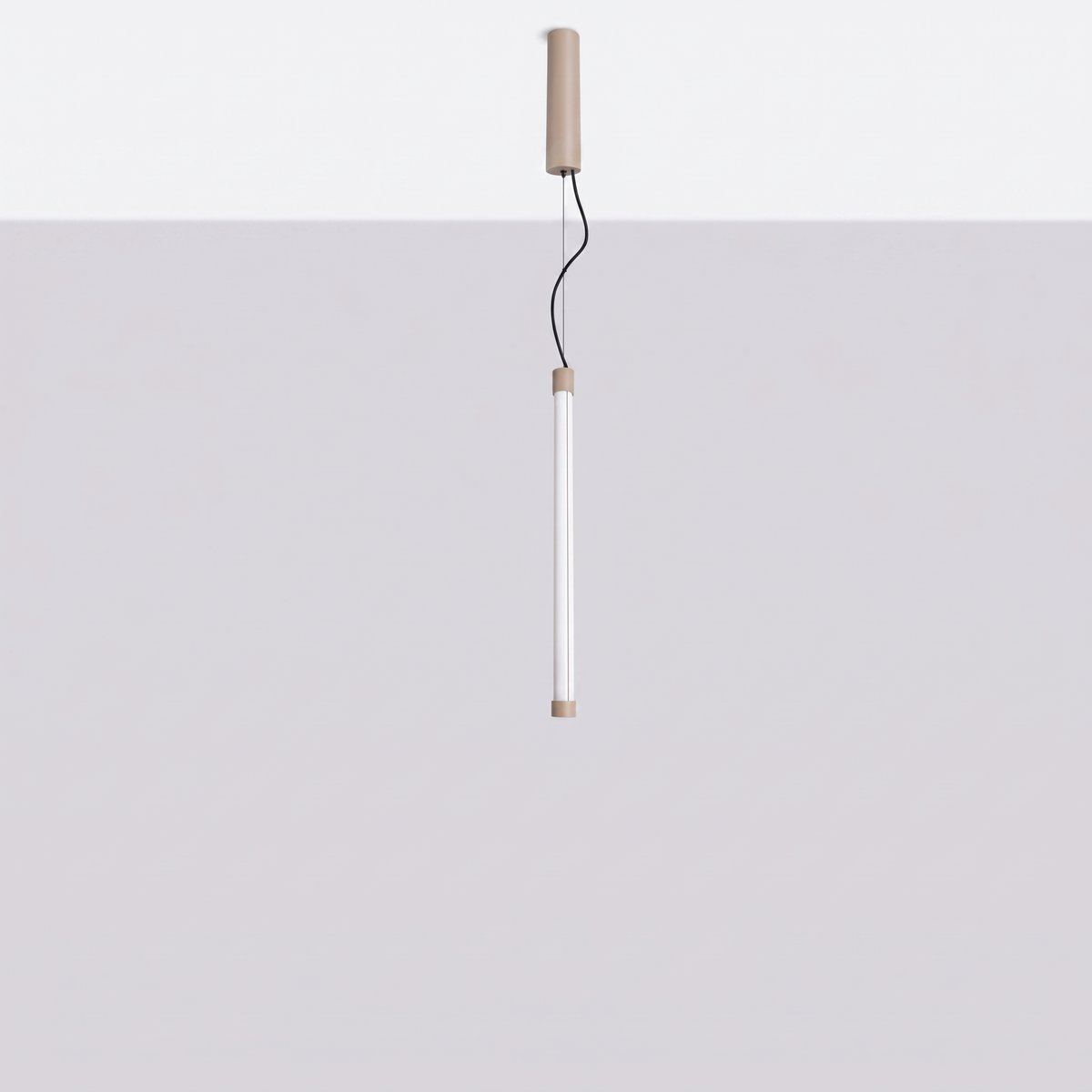 Suspension Acier Taupe LED 1 Trang taupe, EDEN
