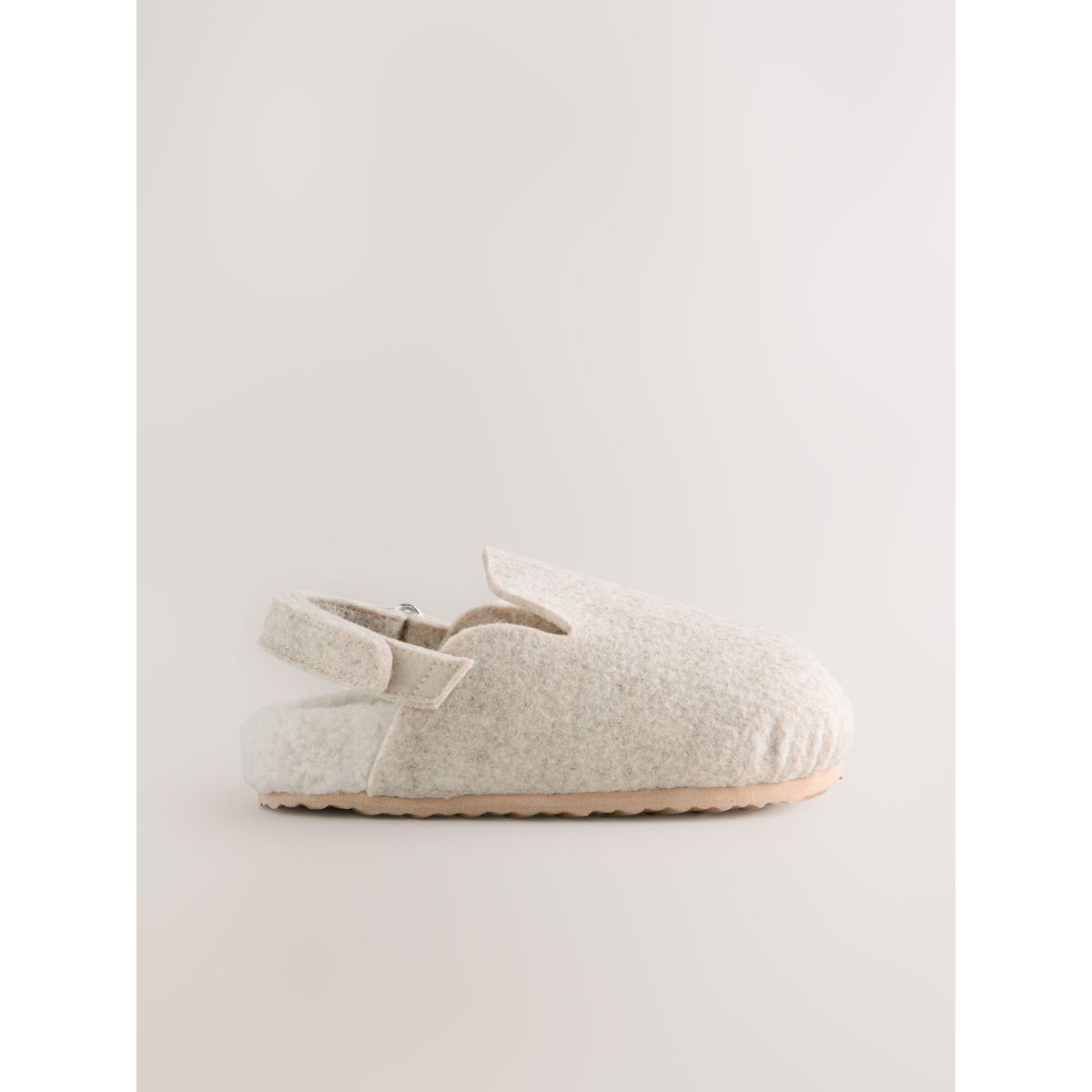 Chaussons sabots en feutre naturel, NEXT