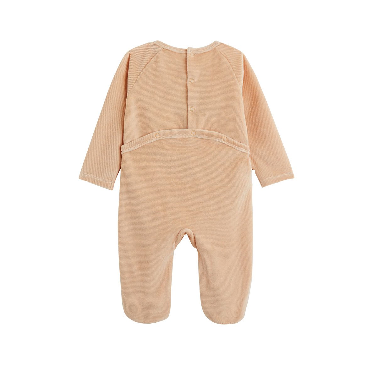 Pyjama bébé en velours Petite Rêveuse rose, PETIT BEGUIN