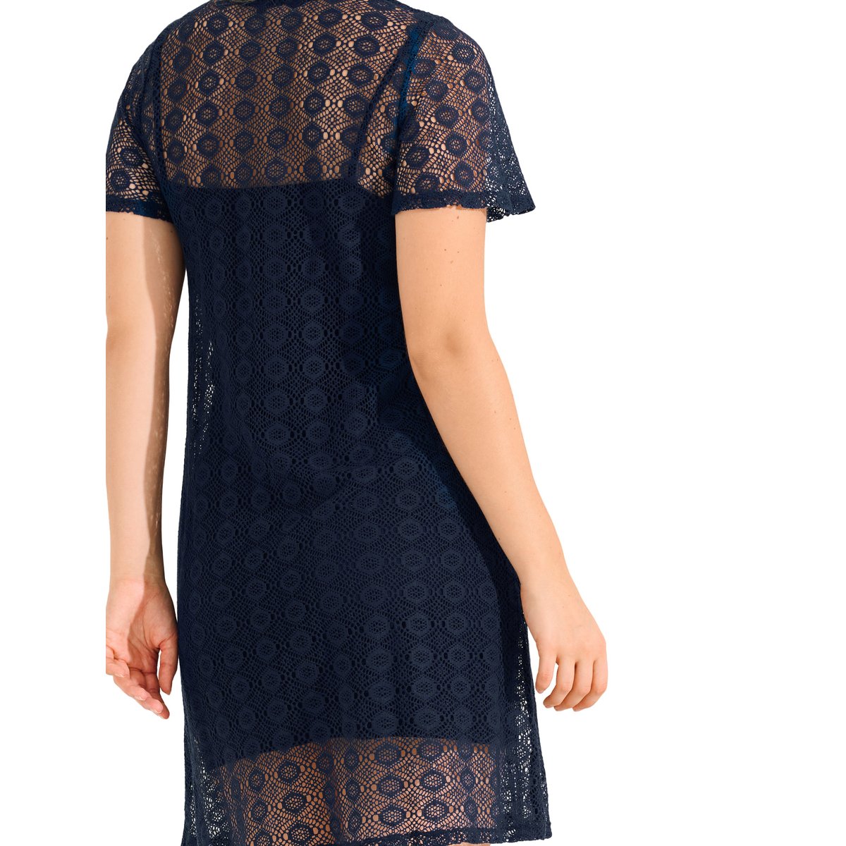 Robe estivale manches courtes SORRENTO bleu, LISCA