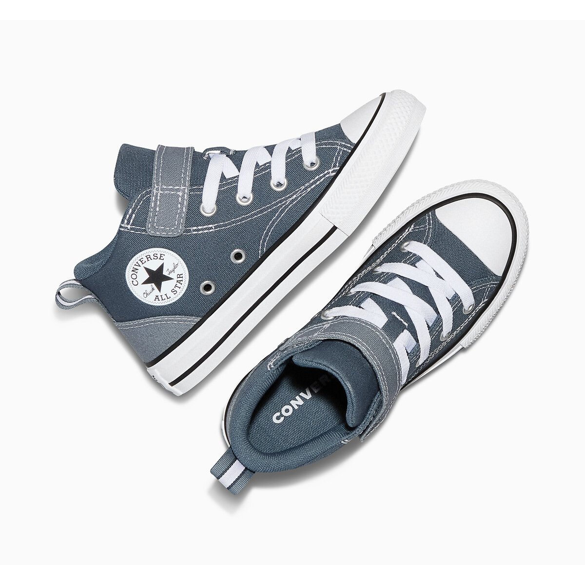 Kids Ctas Malden Street Colour Block Trainers blue grey, CONVERSE