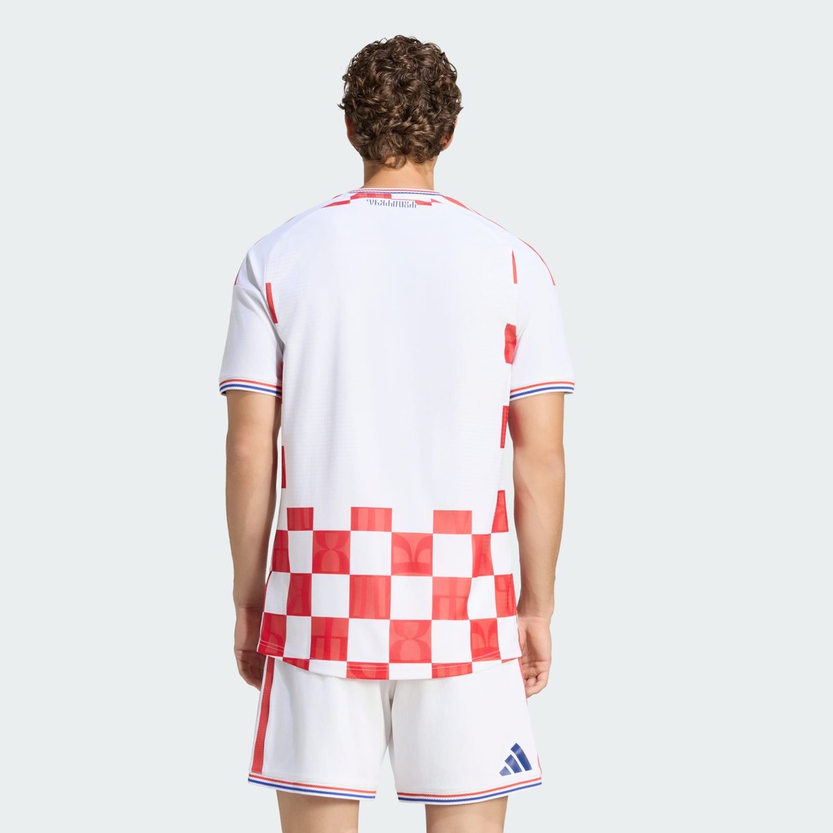 Maillot Domicile Croatie 26 Authentique white, adidas Performance