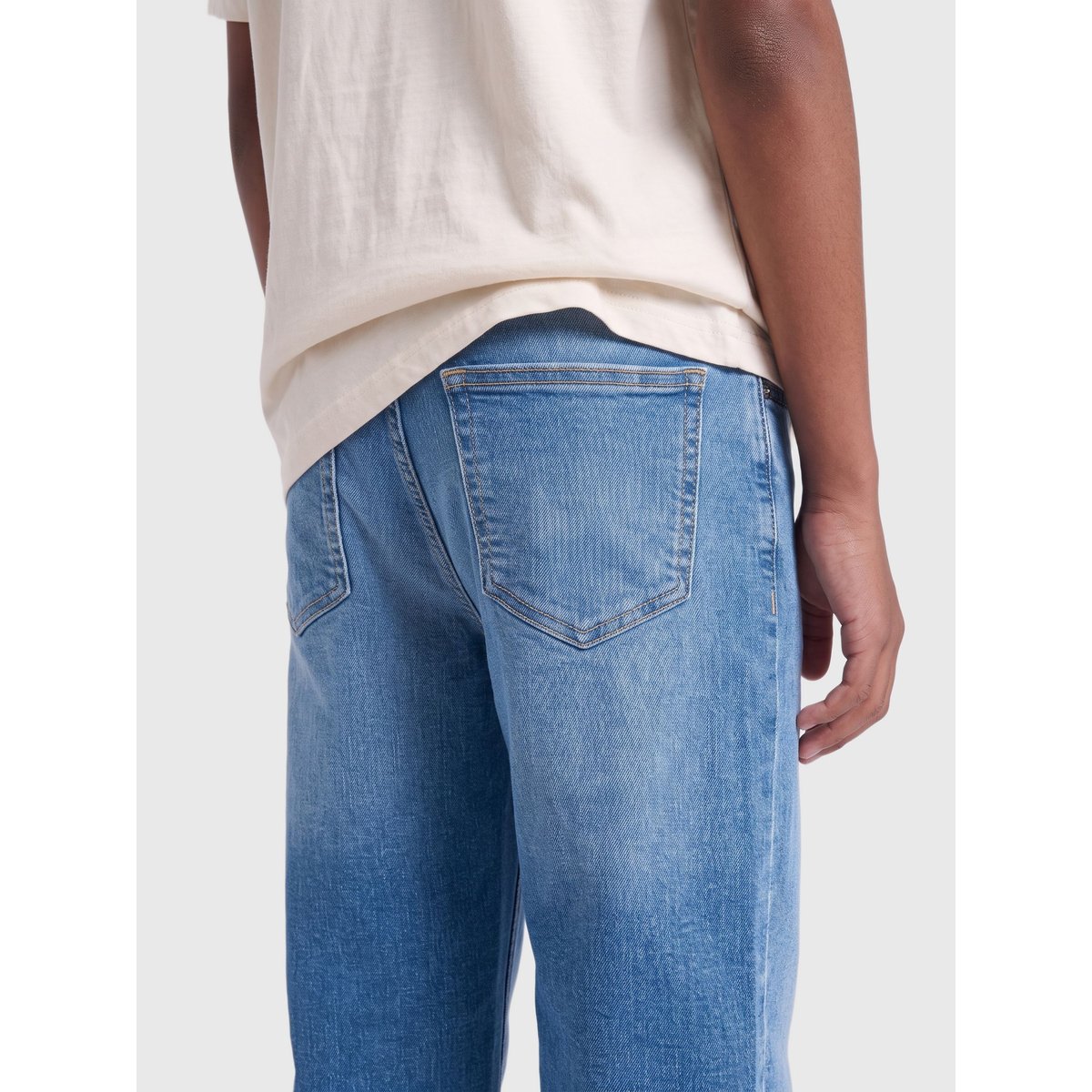 Jean À Coupe Ample medium blue denim 1, ONLY & SONS JUNIOR