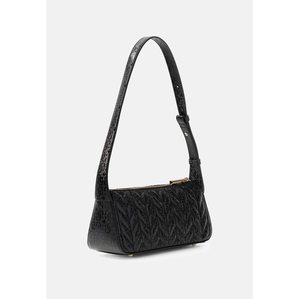 Sac À Épaule Stacey noir, GUESS