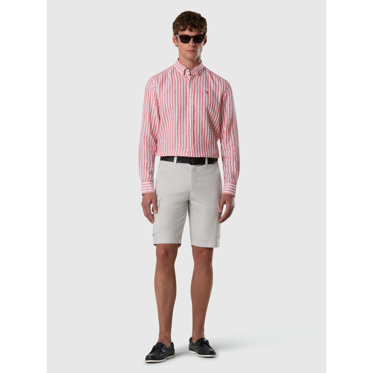 Chemise en lin rayé audacieuse combo 4, NORTH SAILS