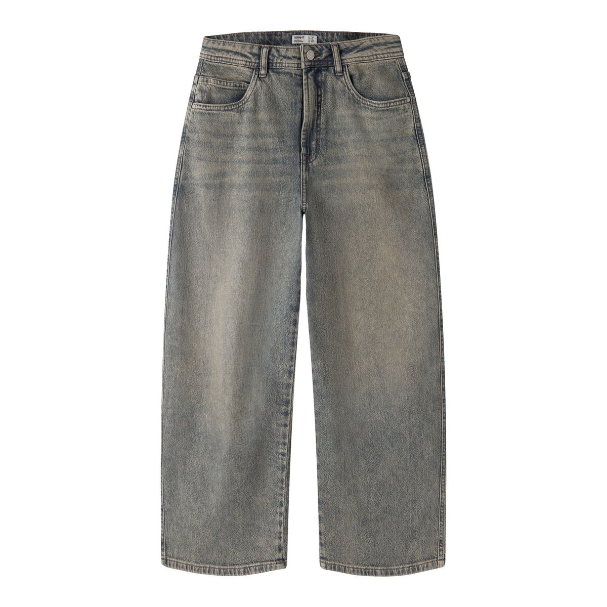 Jean gris - vintage medium blue denim, NAME IT