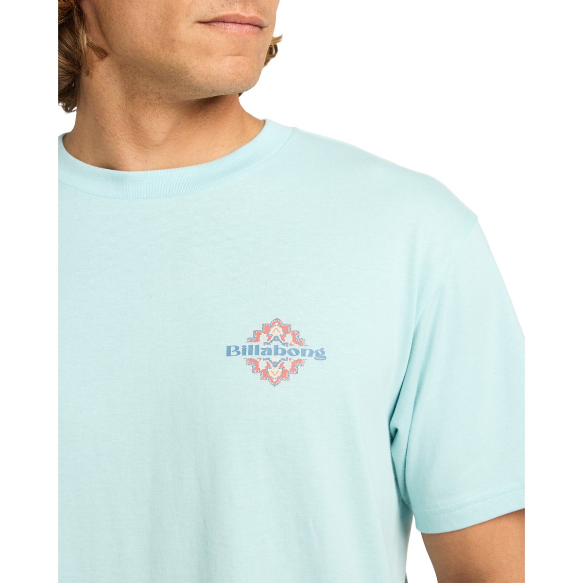 T shirt manches courtes SEGMENT bleu dusty blue, BILLABONG