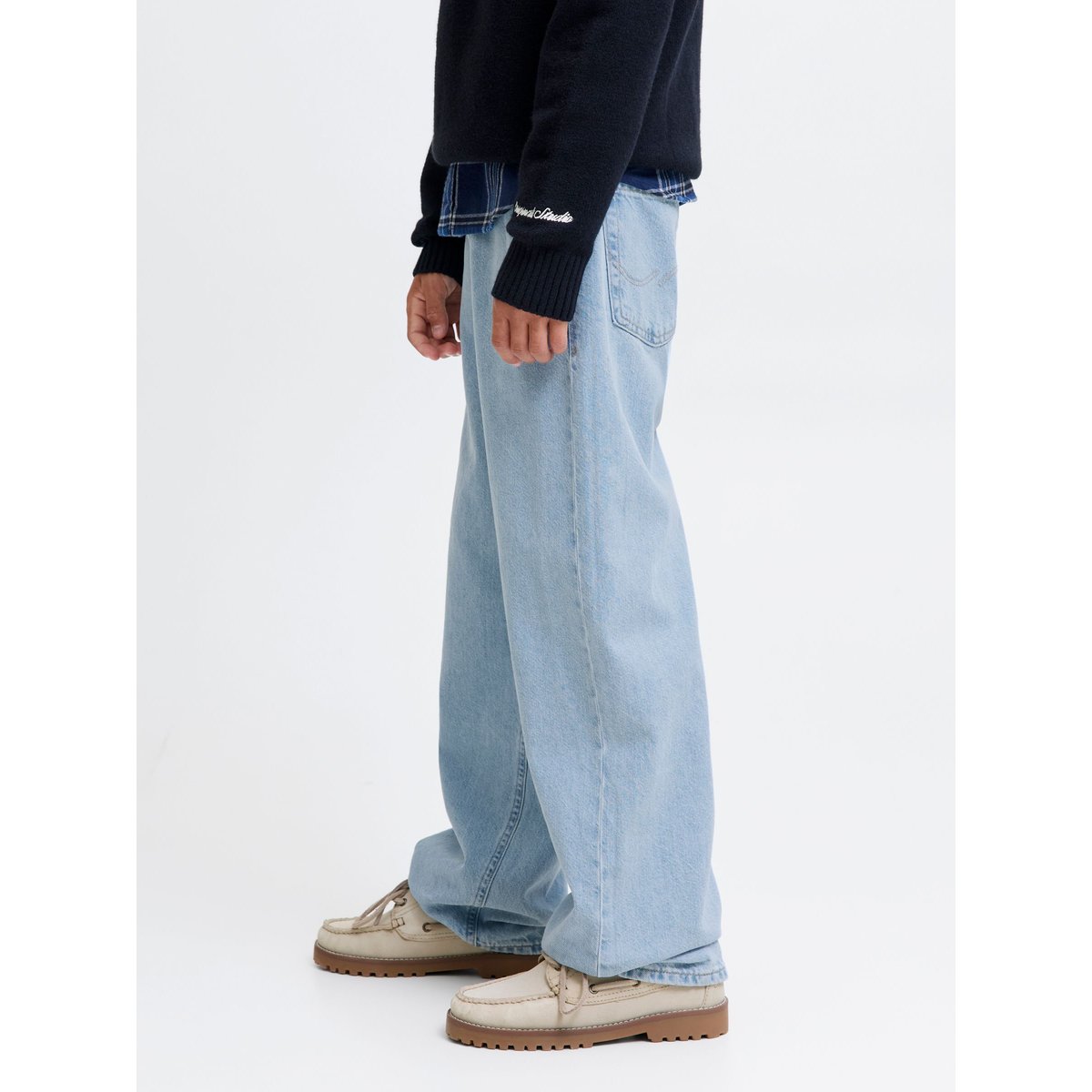 Jean Baggy Fit blue denim, JACK & JONES JUNIOR