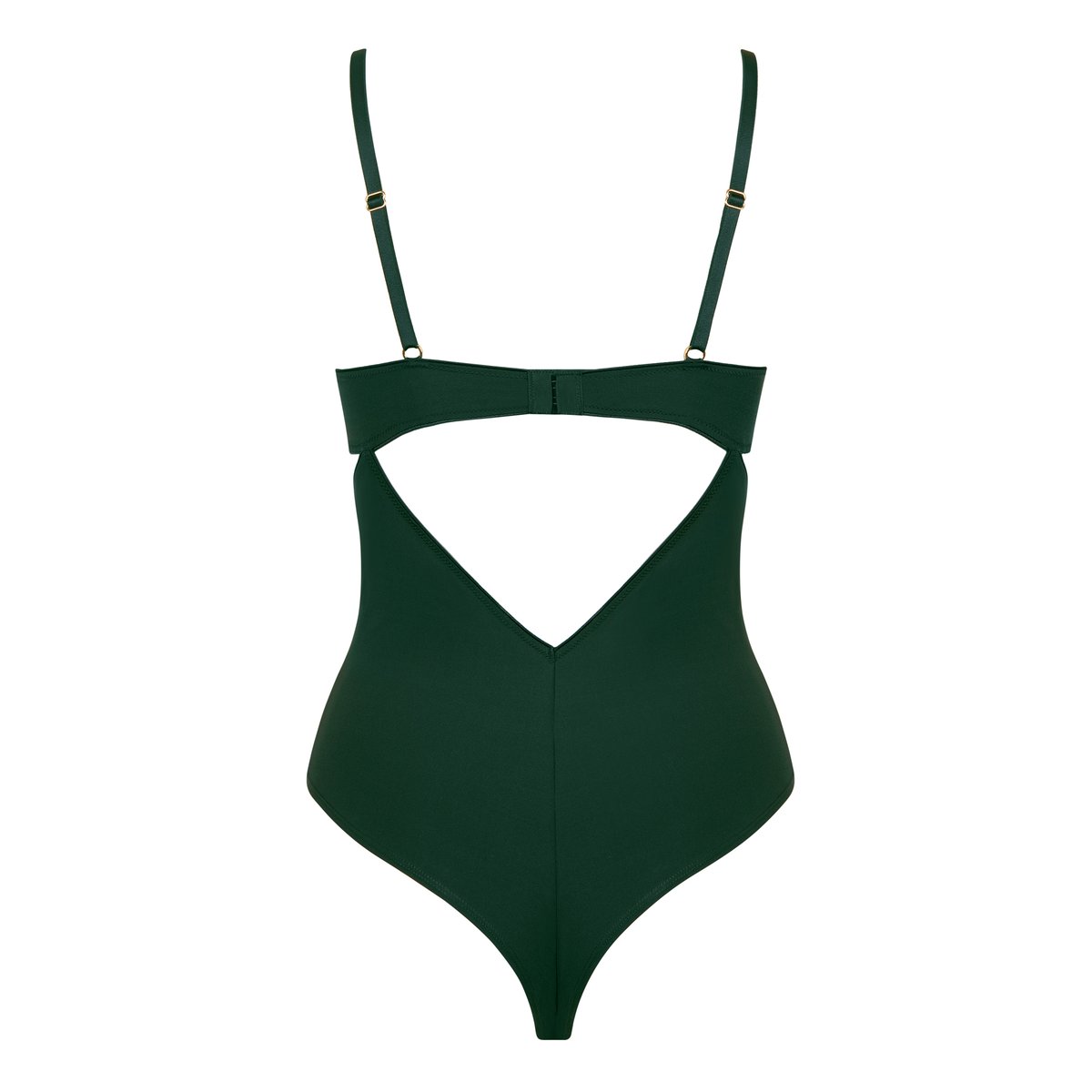 Body préformé échancré Gloriosa vert, LISCA