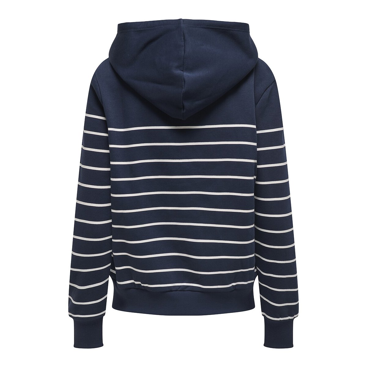 Sweat à capuche rayé marine, ONLY