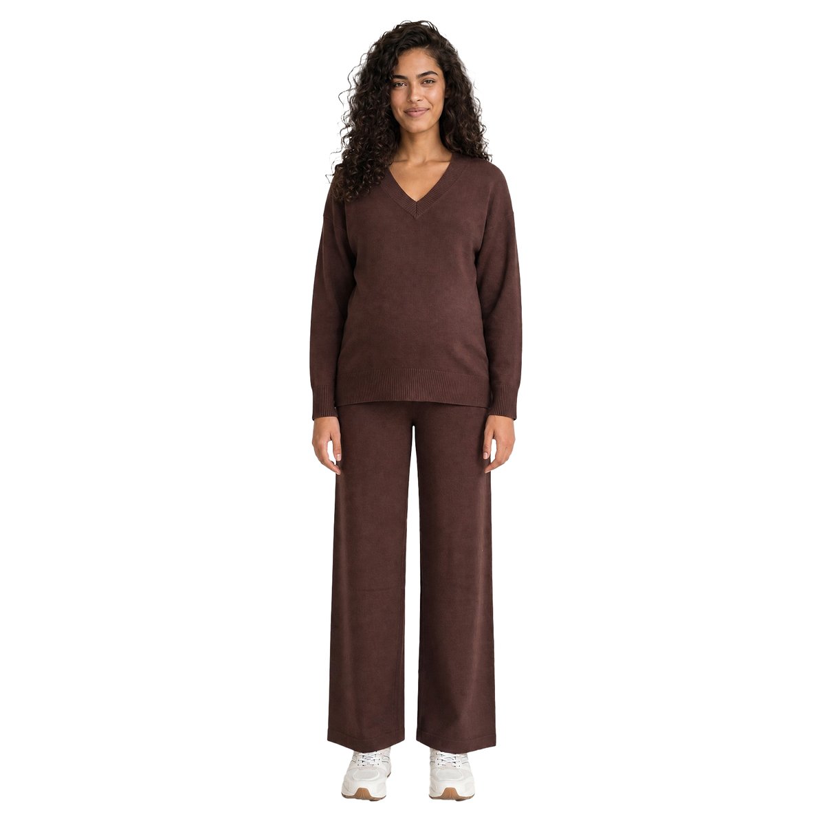 Ensemble pantalon grossesse chocolat, VERTBAUDET