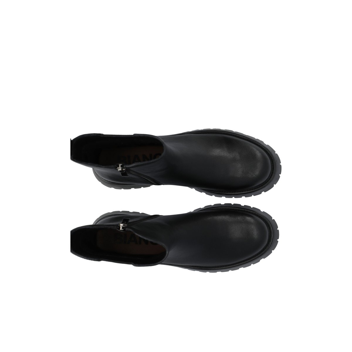 Bottines Chelsea black1, BIANCO