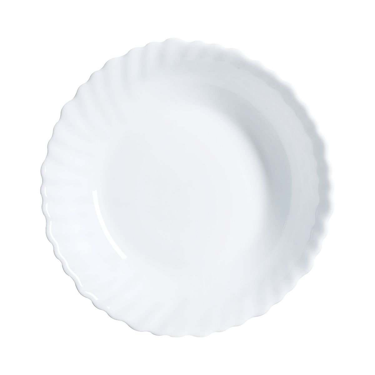 Plat blanc 28cm -FESTON blanc, LUMINARC