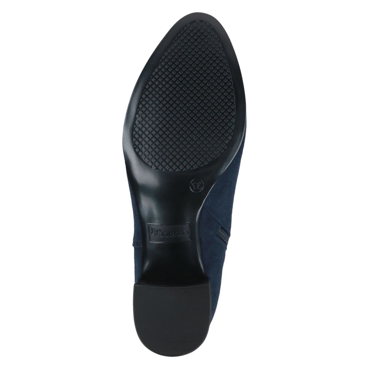 Bottes talon bloc bleu marine, CAPRICE