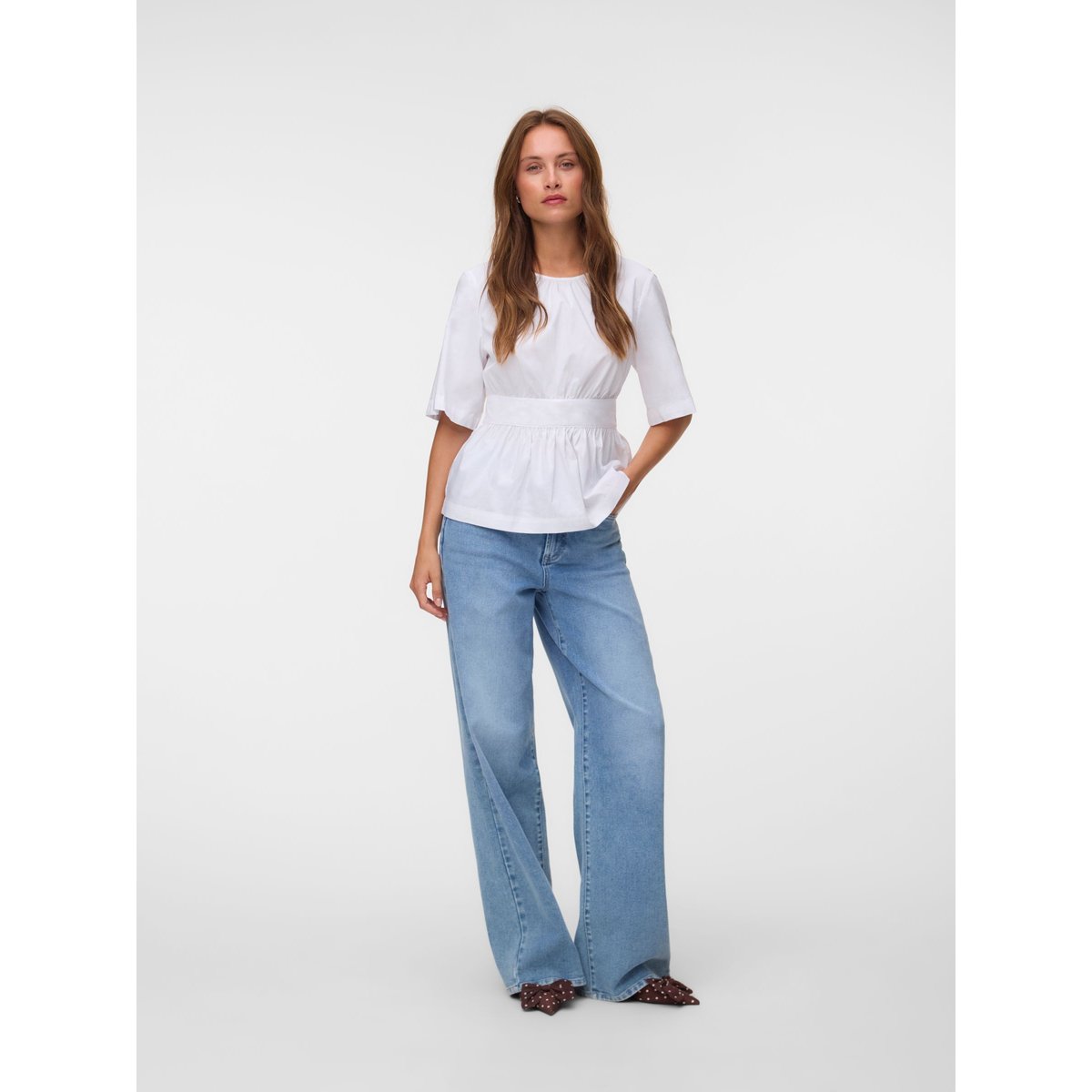 Blouse bright white, VERO MODA