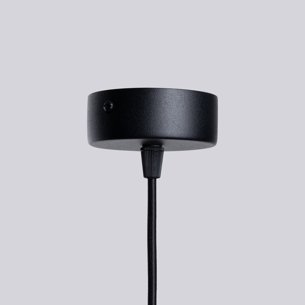 Lustre Aluminium Noir G9 6 Halo noir, EDEN