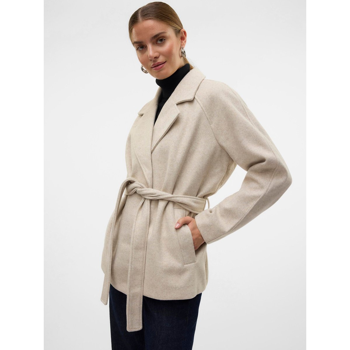 Veste oatmeal, VERO MODA