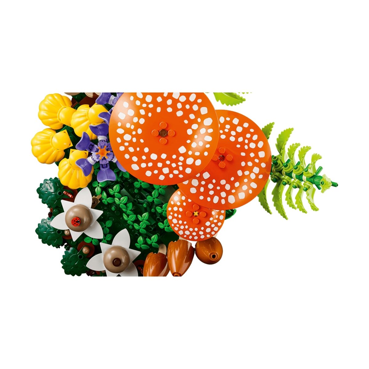Botanicals Les champignons des bois multicolore, LEGO